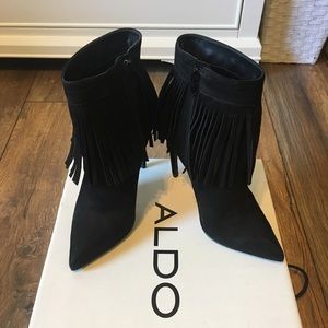 Aldo Fringe ankle boots